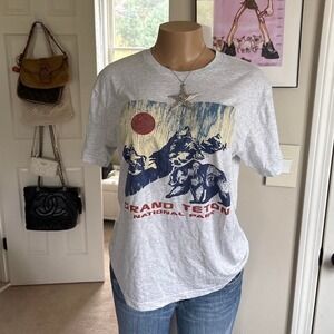 Y2K 2000s GRAND TETON NATIONAL PARK GRAPHIC TEE